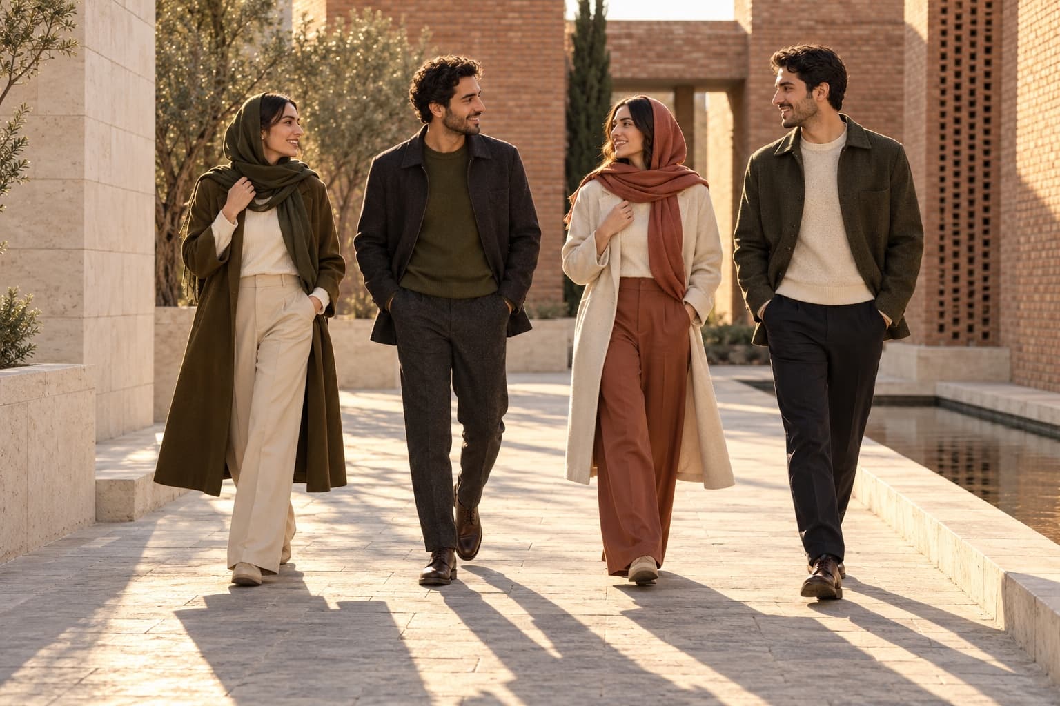 چهار مدل Holiday در کمپین فصل پاییز و زمستان